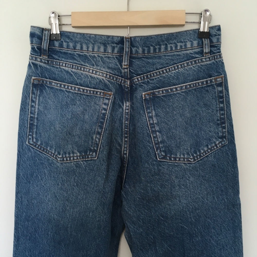 NWT Reformation Cynthia High Rise Straight Jeans in Colorado Sz 29 Button Fly - Picture 12 of 16